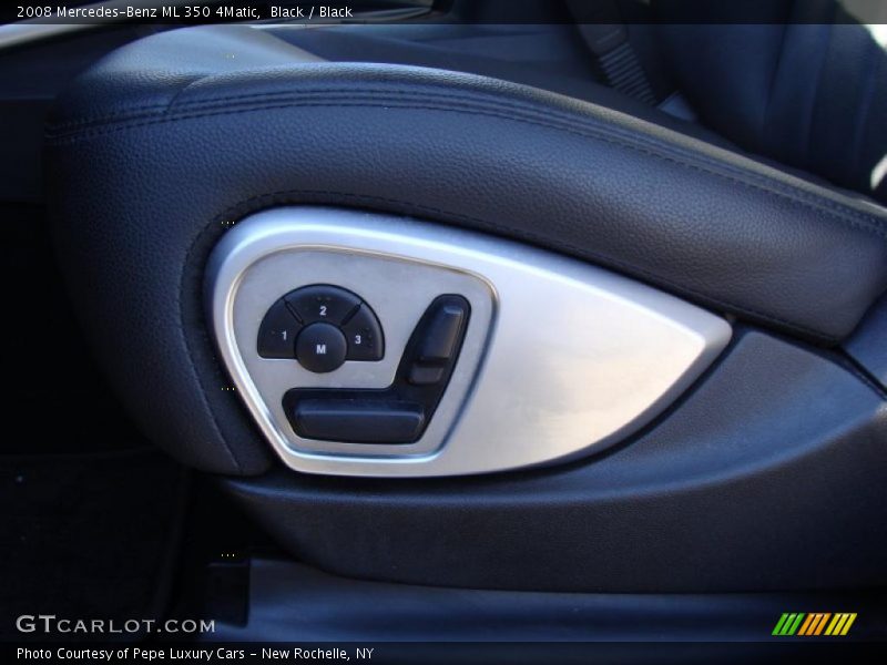 Black / Black 2008 Mercedes-Benz ML 350 4Matic