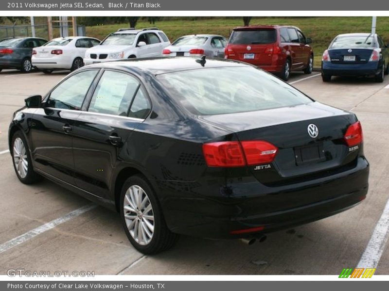 Black / Titan Black 2011 Volkswagen Jetta SEL Sedan