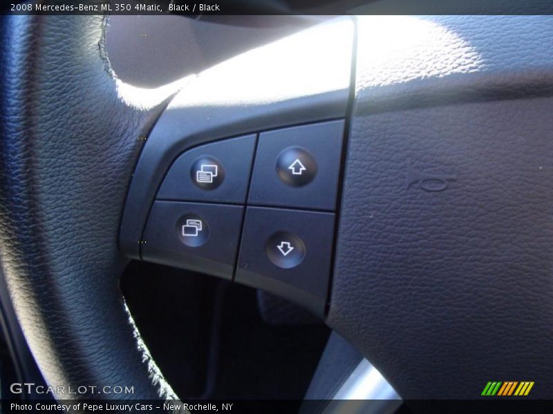 Black / Black 2008 Mercedes-Benz ML 350 4Matic