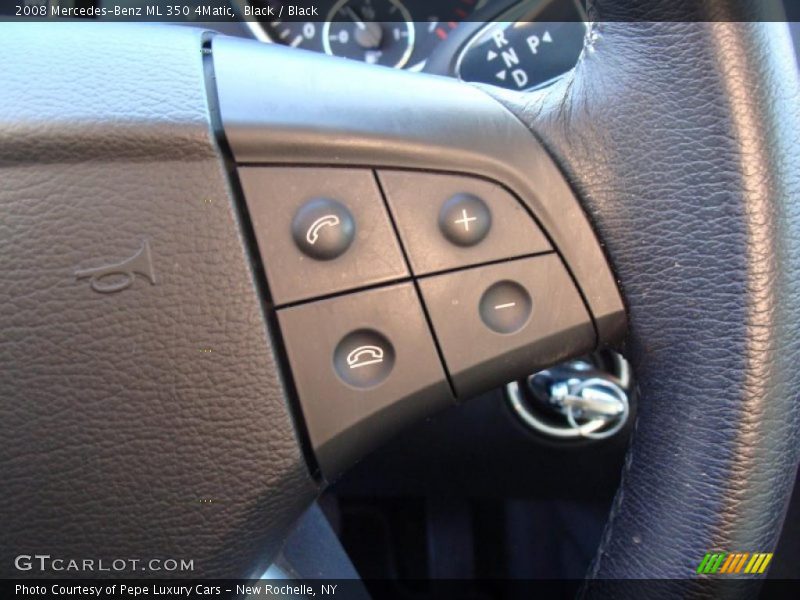 Black / Black 2008 Mercedes-Benz ML 350 4Matic