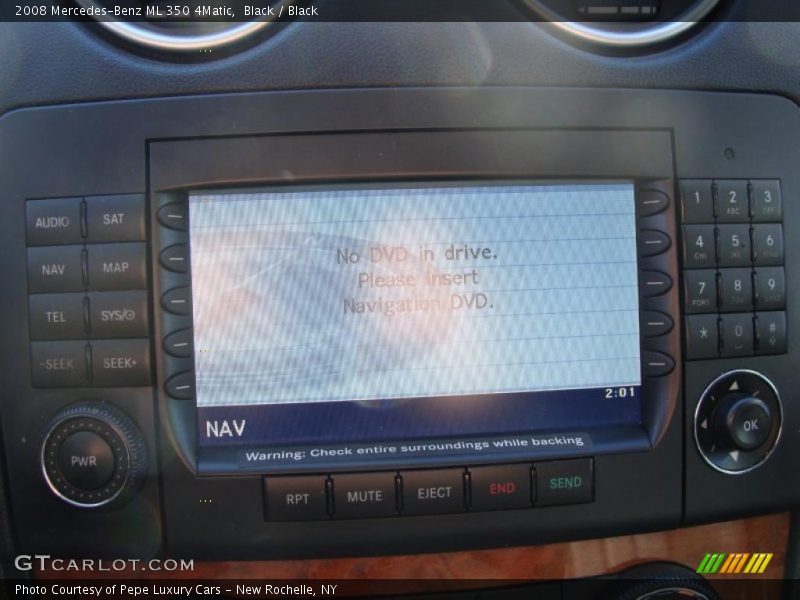 Black / Black 2008 Mercedes-Benz ML 350 4Matic