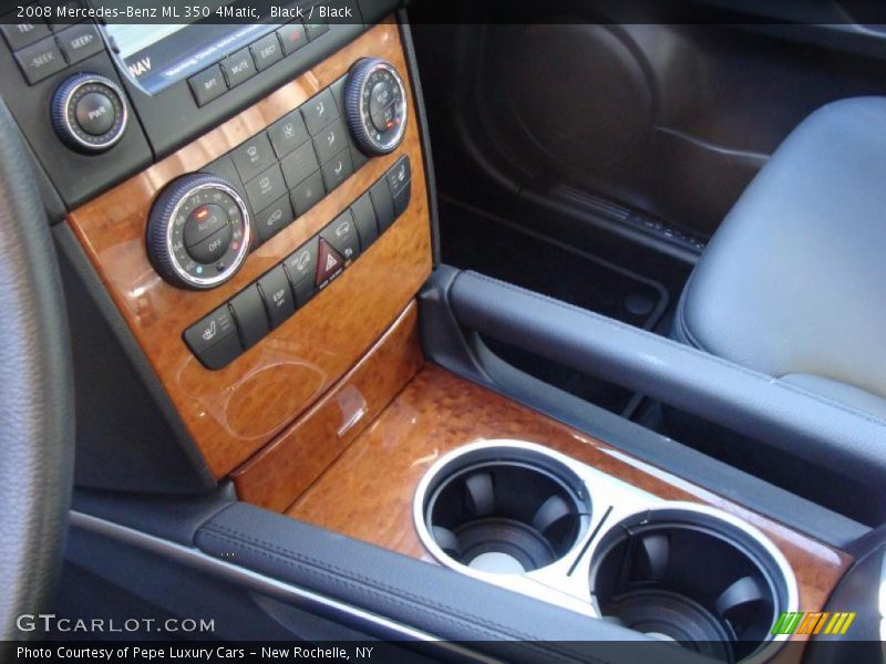 Black / Black 2008 Mercedes-Benz ML 350 4Matic