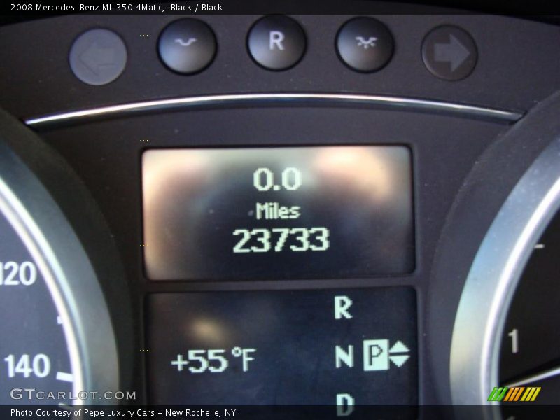Black / Black 2008 Mercedes-Benz ML 350 4Matic