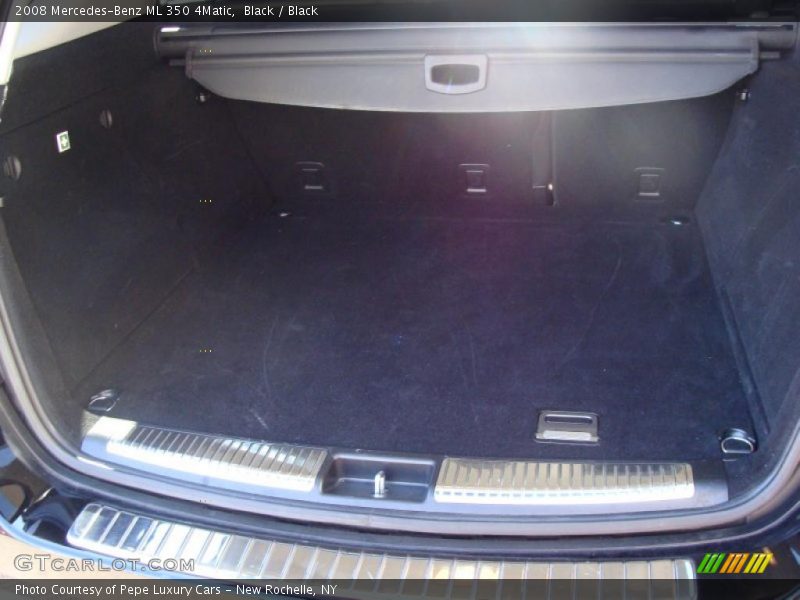Black / Black 2008 Mercedes-Benz ML 350 4Matic