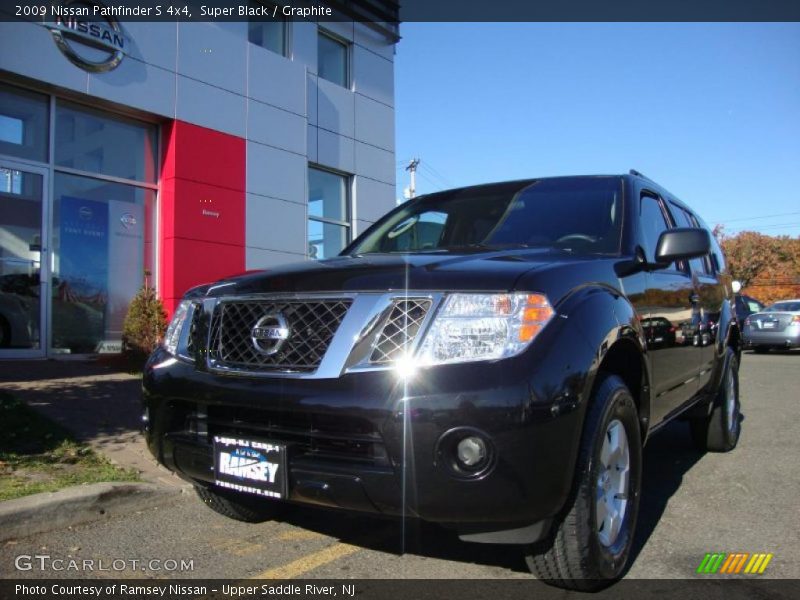 Super Black / Graphite 2009 Nissan Pathfinder S 4x4