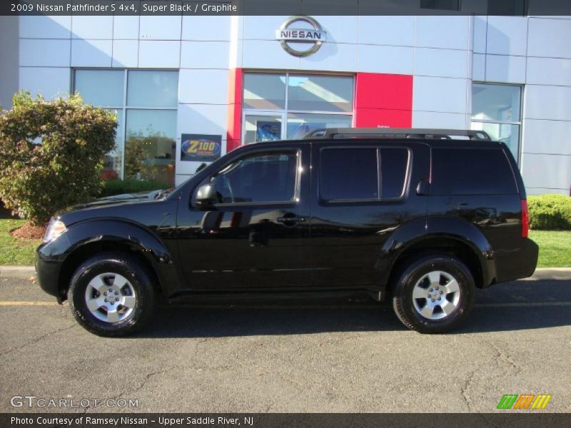 Super Black / Graphite 2009 Nissan Pathfinder S 4x4