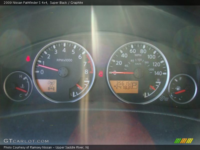 Super Black / Graphite 2009 Nissan Pathfinder S 4x4