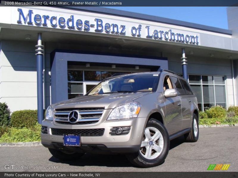 Pewter Metallic / Macadamia 2008 Mercedes-Benz GL 450 4Matic