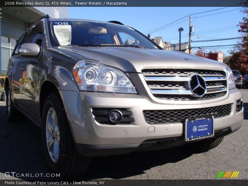 Pewter Metallic / Macadamia 2008 Mercedes-Benz GL 450 4Matic