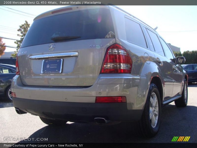 Pewter Metallic / Macadamia 2008 Mercedes-Benz GL 450 4Matic