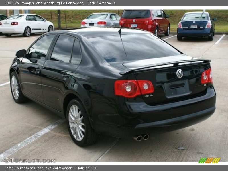 Black / Anthracite 2007 Volkswagen Jetta Wolfsburg Edition Sedan