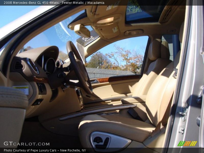 Pewter Metallic / Macadamia 2008 Mercedes-Benz GL 450 4Matic