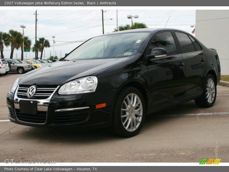 Black / Anthracite 2007 Volkswagen Jetta Wolfsburg Edition Sedan