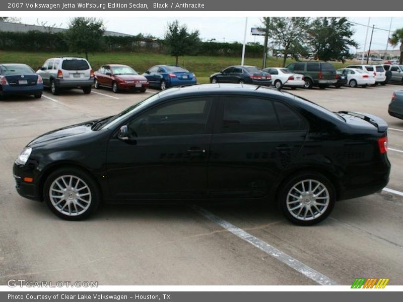 Black / Anthracite 2007 Volkswagen Jetta Wolfsburg Edition Sedan