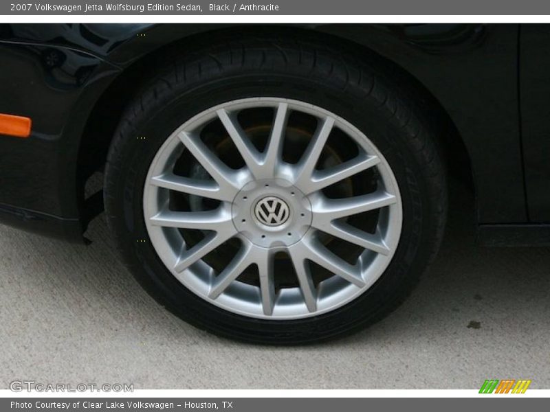 Black / Anthracite 2007 Volkswagen Jetta Wolfsburg Edition Sedan