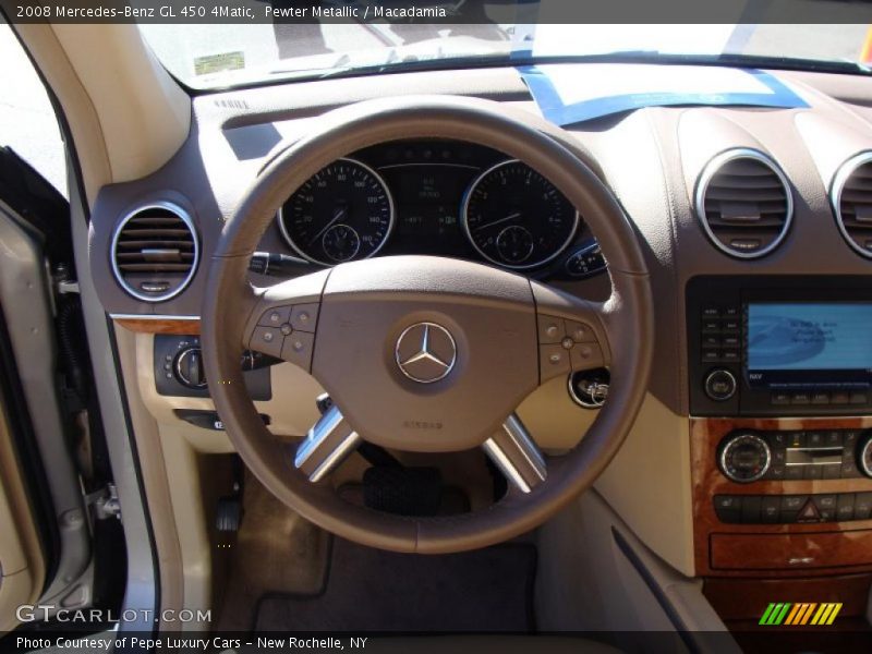 Pewter Metallic / Macadamia 2008 Mercedes-Benz GL 450 4Matic