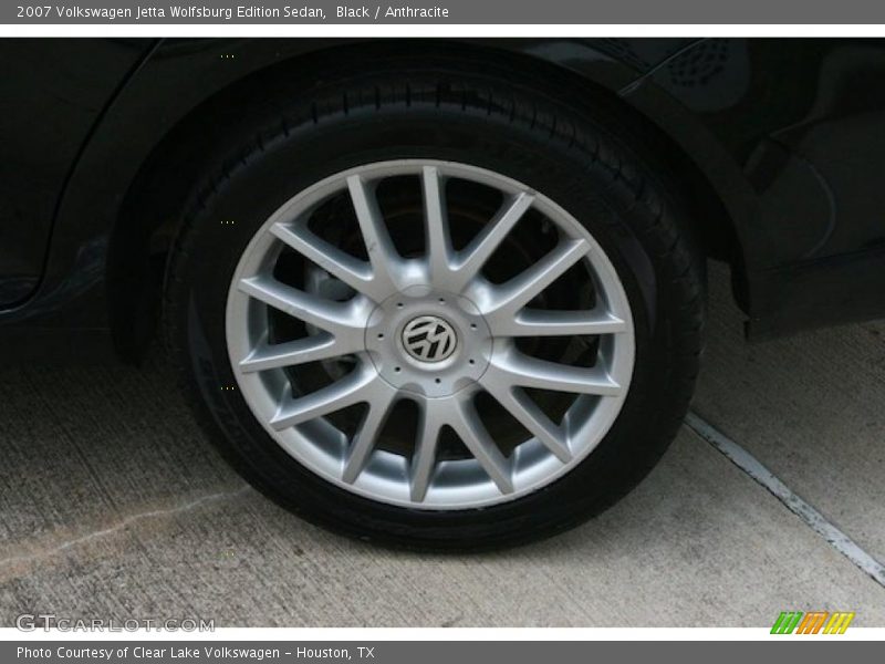 Black / Anthracite 2007 Volkswagen Jetta Wolfsburg Edition Sedan