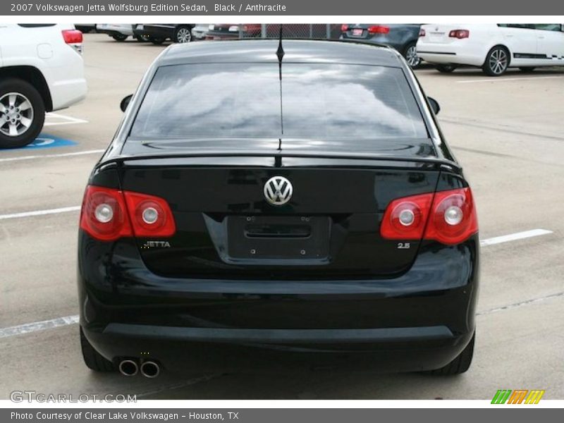 Black / Anthracite 2007 Volkswagen Jetta Wolfsburg Edition Sedan