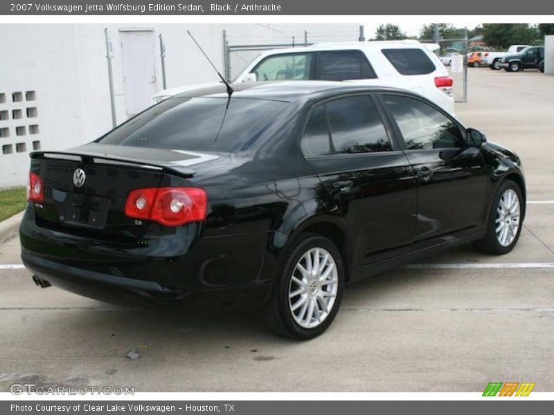 Black / Anthracite 2007 Volkswagen Jetta Wolfsburg Edition Sedan