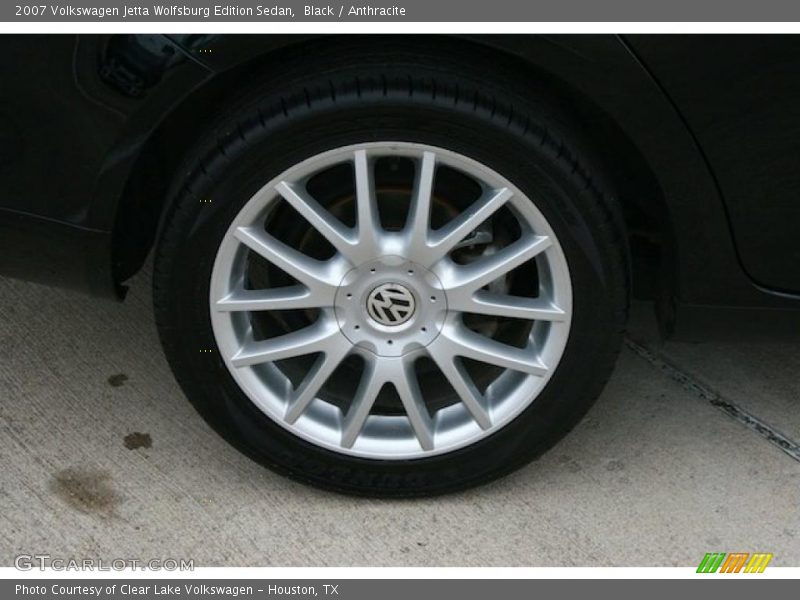 Black / Anthracite 2007 Volkswagen Jetta Wolfsburg Edition Sedan