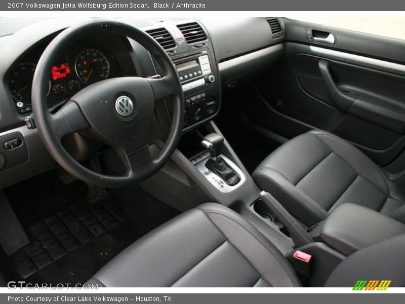 Black / Anthracite 2007 Volkswagen Jetta Wolfsburg Edition Sedan