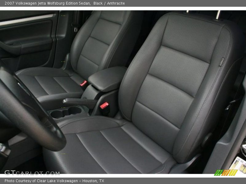 Black / Anthracite 2007 Volkswagen Jetta Wolfsburg Edition Sedan