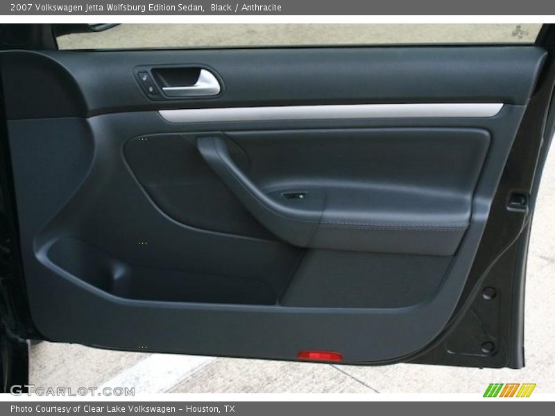 Black / Anthracite 2007 Volkswagen Jetta Wolfsburg Edition Sedan
