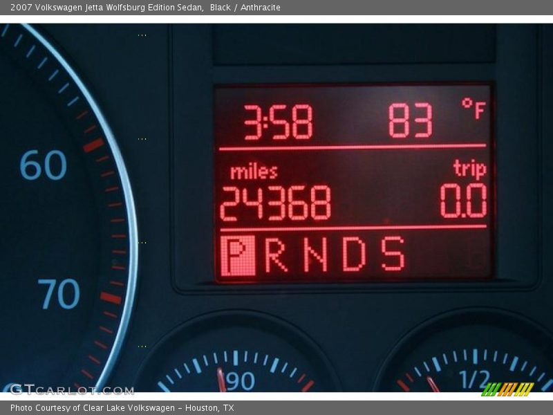 Black / Anthracite 2007 Volkswagen Jetta Wolfsburg Edition Sedan