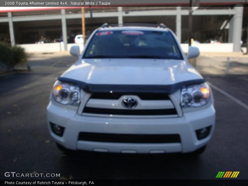 Natural White / Taupe 2008 Toyota 4Runner Limited 4x4