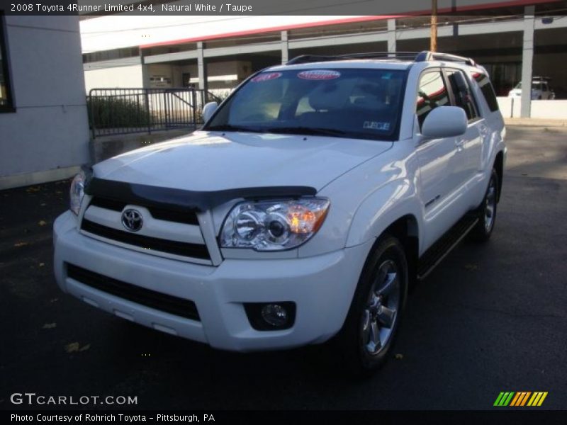 Natural White / Taupe 2008 Toyota 4Runner Limited 4x4