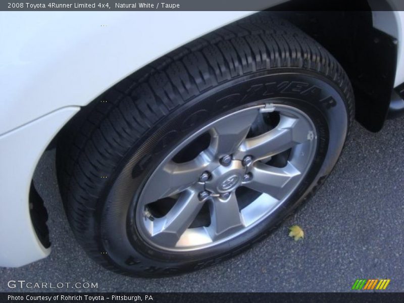 Natural White / Taupe 2008 Toyota 4Runner Limited 4x4