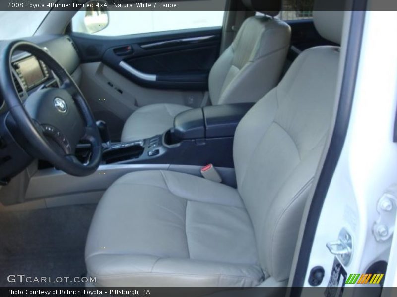 Natural White / Taupe 2008 Toyota 4Runner Limited 4x4