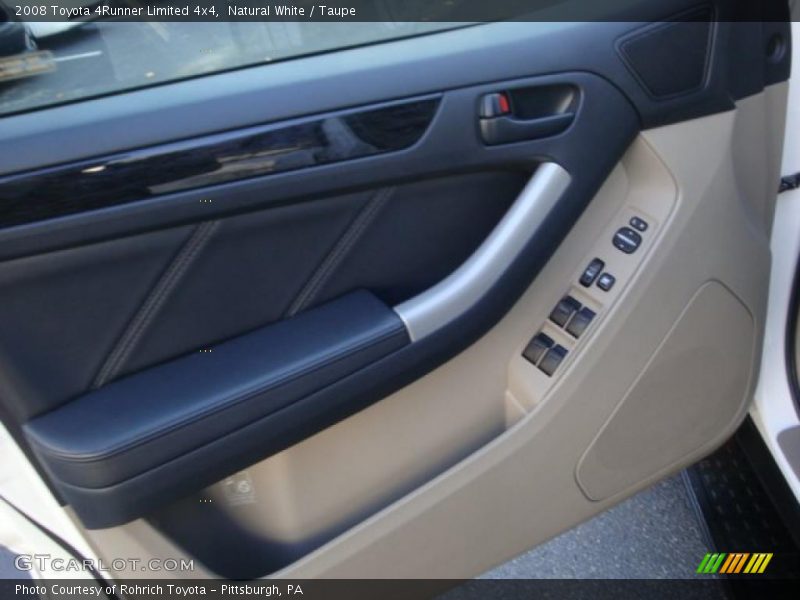 Natural White / Taupe 2008 Toyota 4Runner Limited 4x4