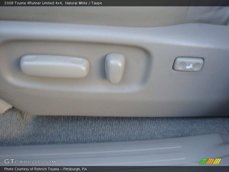 Natural White / Taupe 2008 Toyota 4Runner Limited 4x4