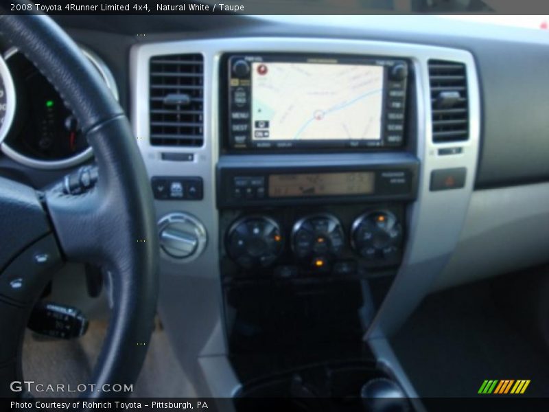 Natural White / Taupe 2008 Toyota 4Runner Limited 4x4