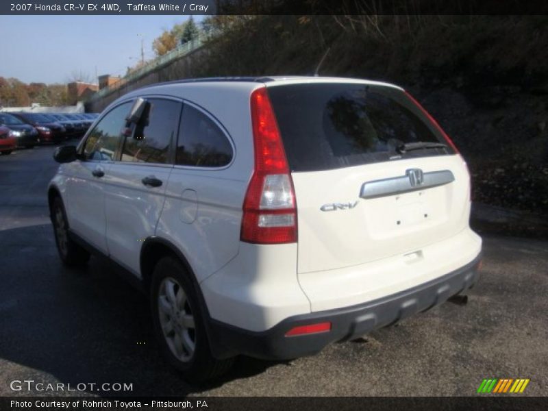 Taffeta White / Gray 2007 Honda CR-V EX 4WD