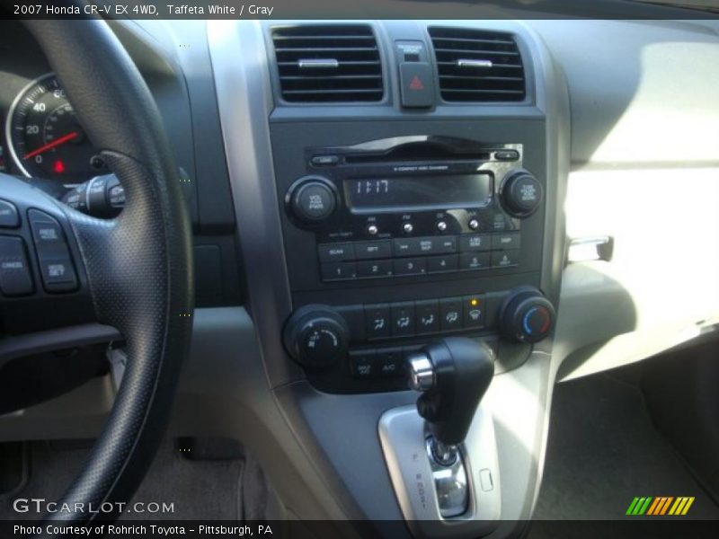 Taffeta White / Gray 2007 Honda CR-V EX 4WD