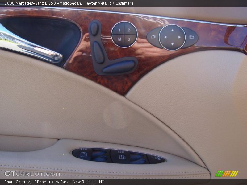 Pewter Metallic / Cashmere 2008 Mercedes-Benz E 350 4Matic Sedan