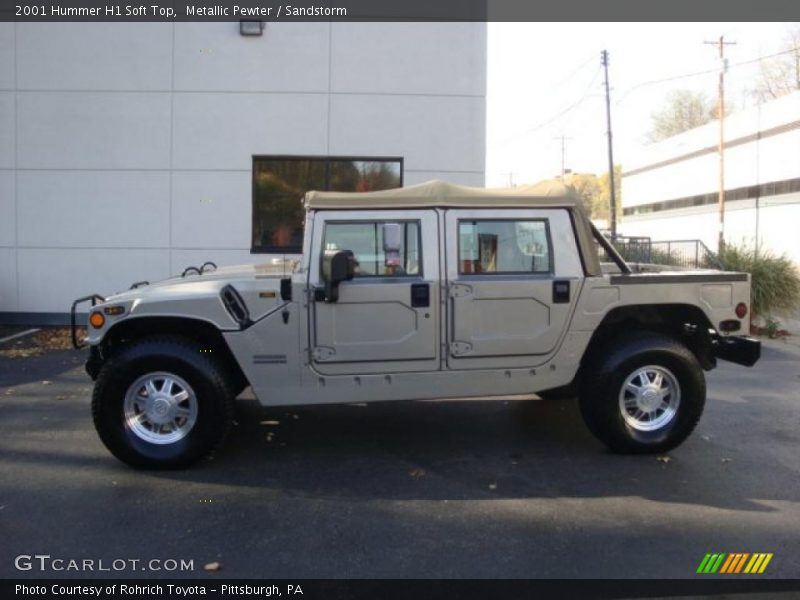  2001 H1 Soft Top Metallic Pewter