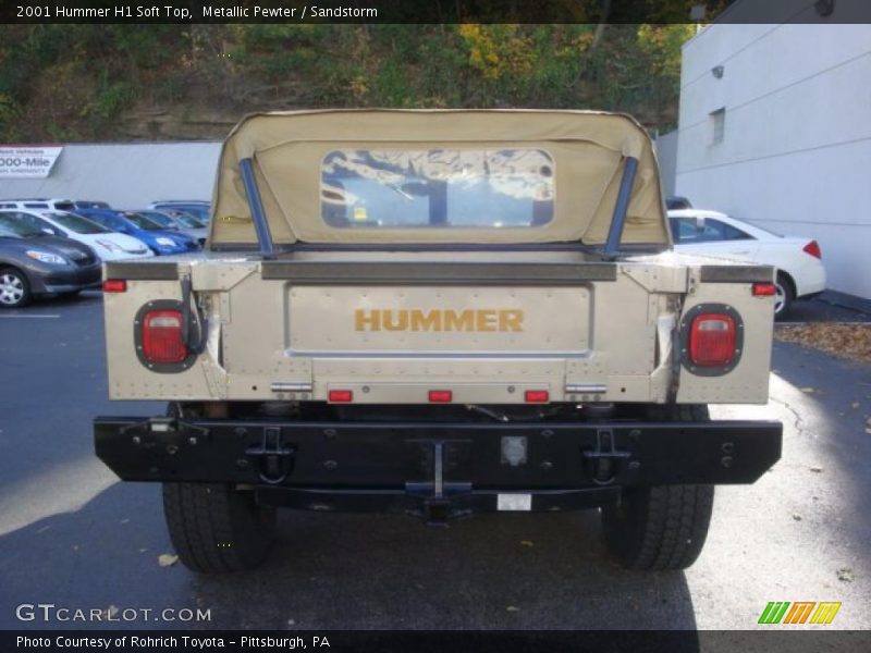 Metallic Pewter / Sandstorm 2001 Hummer H1 Soft Top