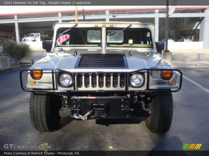 Metallic Pewter / Sandstorm 2001 Hummer H1 Soft Top