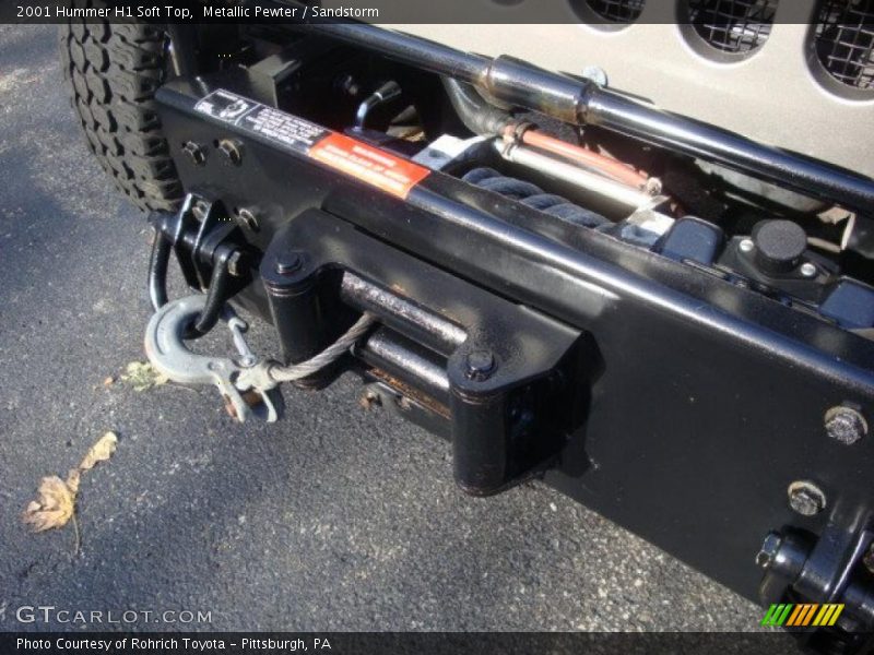 Metallic Pewter / Sandstorm 2001 Hummer H1 Soft Top