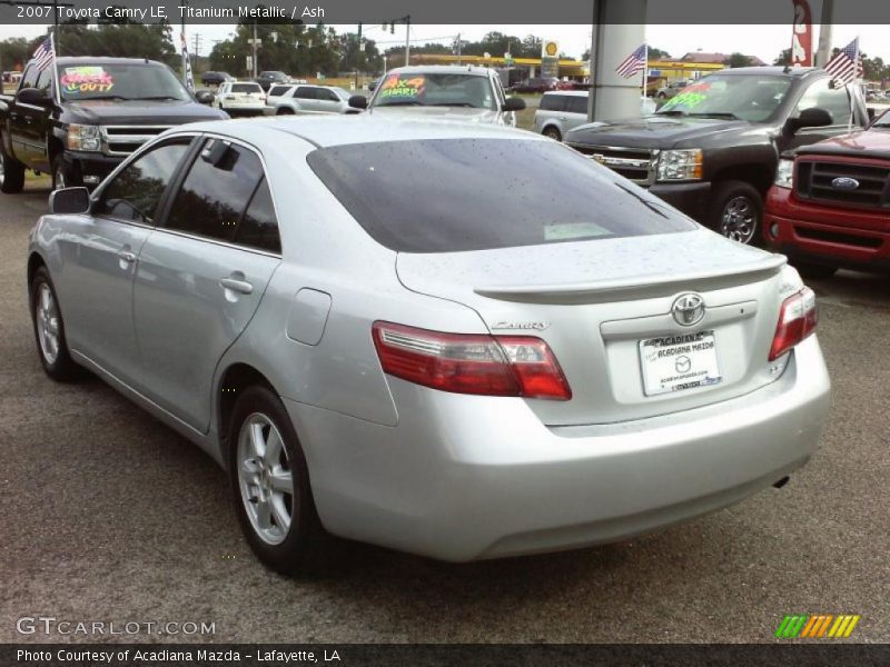 Titanium Metallic / Ash 2007 Toyota Camry LE