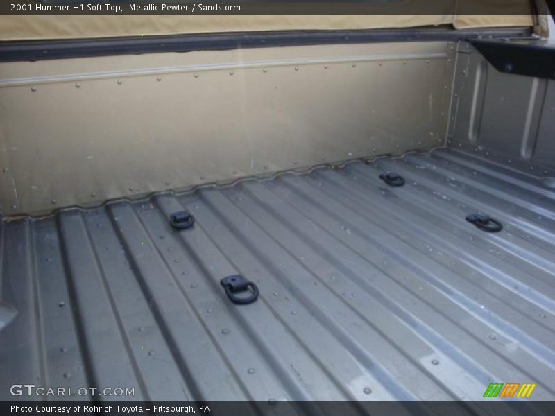 Metallic Pewter / Sandstorm 2001 Hummer H1 Soft Top