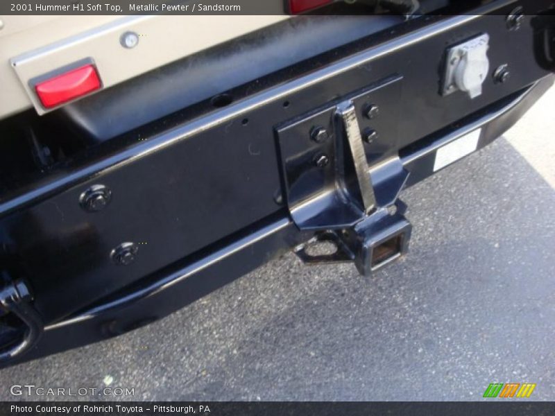 Metallic Pewter / Sandstorm 2001 Hummer H1 Soft Top