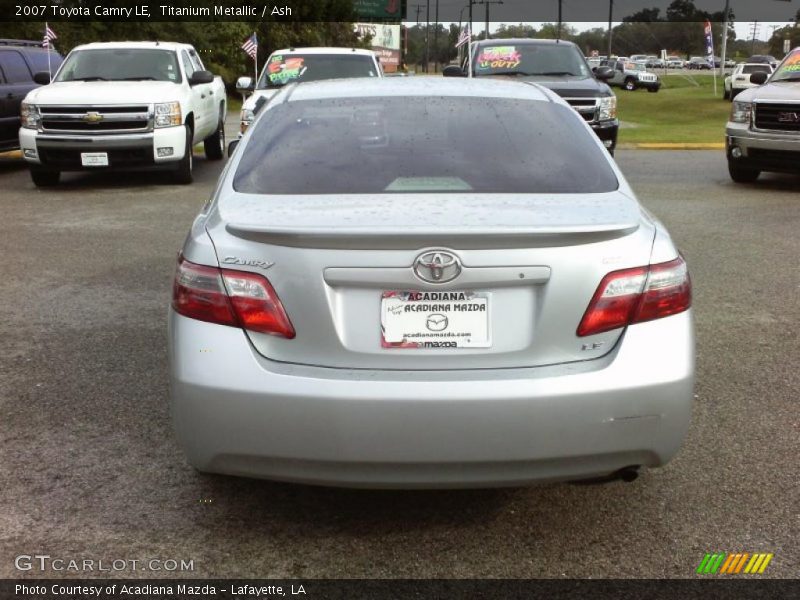 Titanium Metallic / Ash 2007 Toyota Camry LE