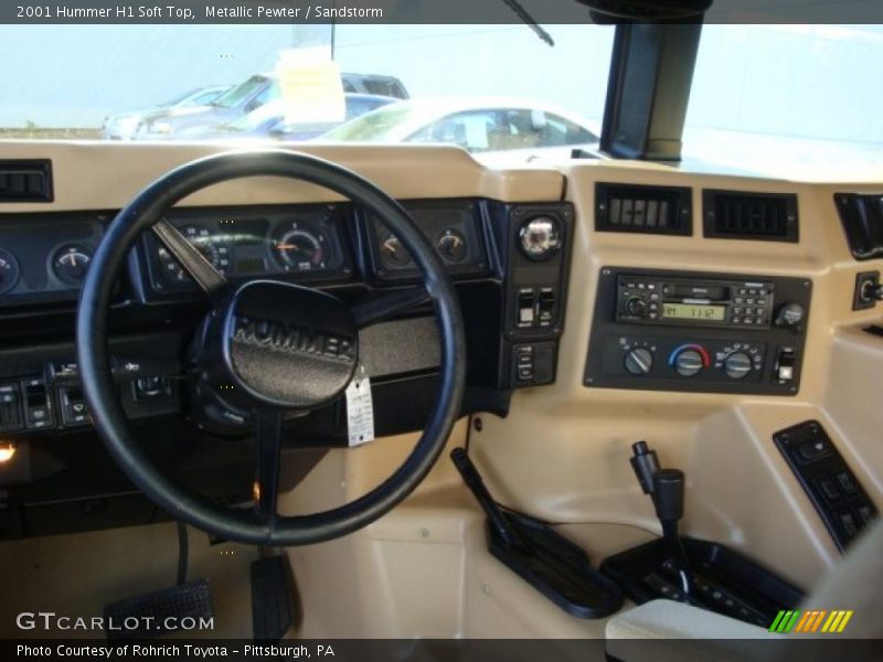 Dashboard of 2001 H1 Soft Top