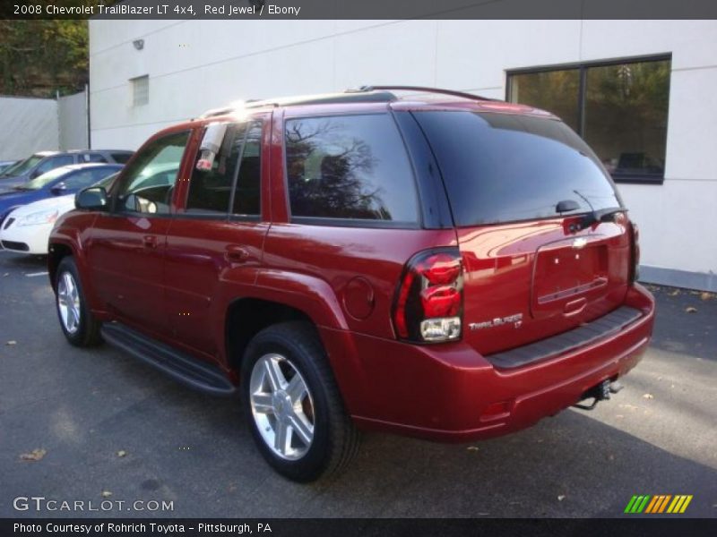 Red Jewel / Ebony 2008 Chevrolet TrailBlazer LT 4x4
