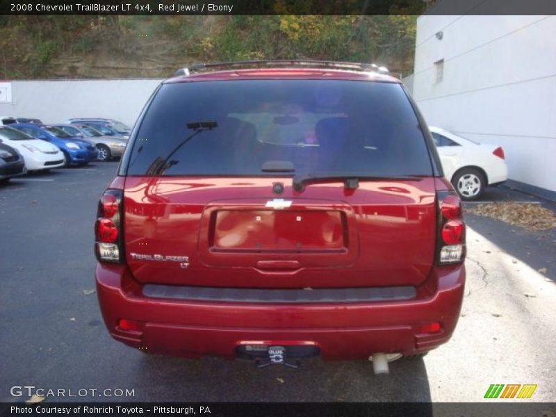 Red Jewel / Ebony 2008 Chevrolet TrailBlazer LT 4x4