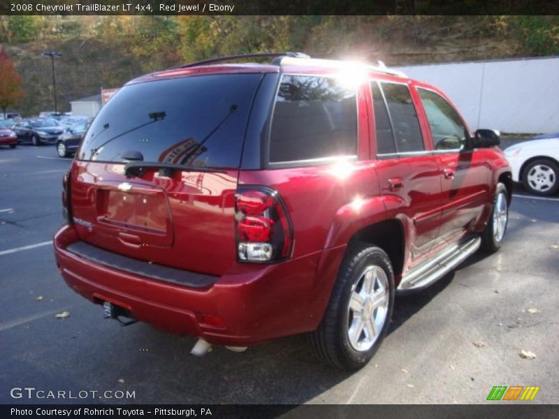Red Jewel / Ebony 2008 Chevrolet TrailBlazer LT 4x4